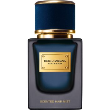 Dolce&Gabbana Velvet Blue Musk Scented Hair Mist brumă de păr parfumată unisex